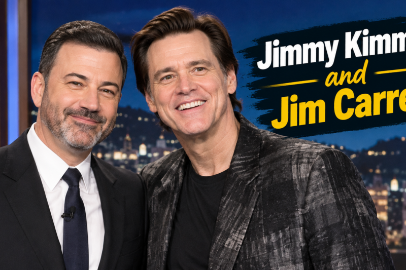 Jimmy Kimmel and Jim Carrey on Trump: Interview, Political Roasts, and Satirical Art