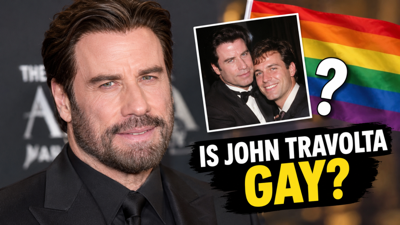 Is john travolta gay