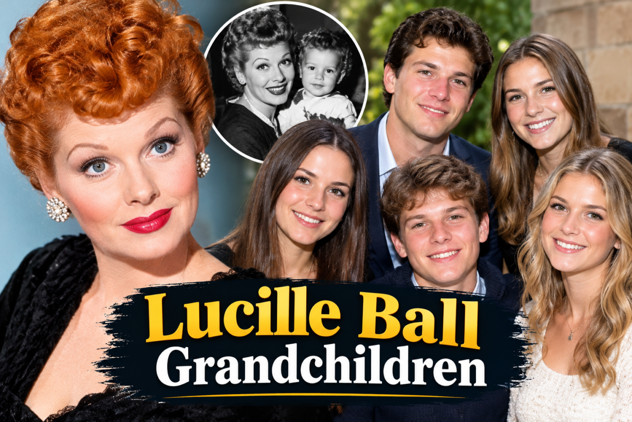 Lucille ball grandchildren