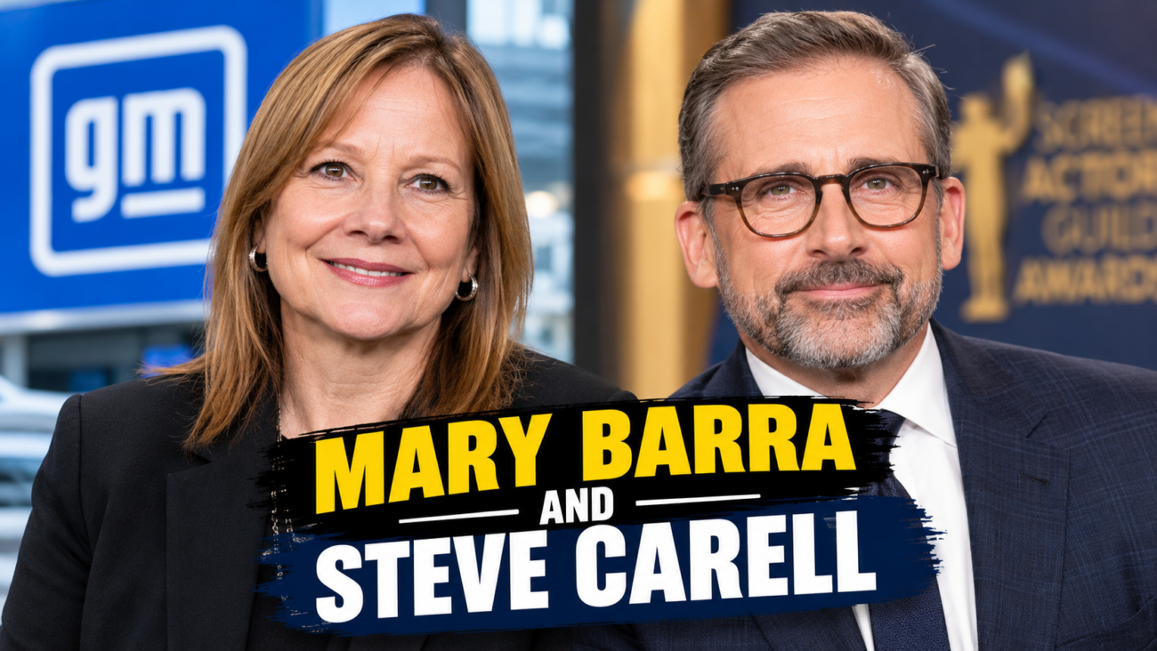 Mary barra and steve carell