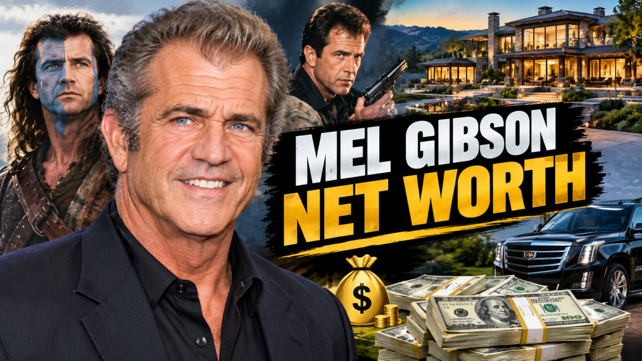 Mel gibson net worth