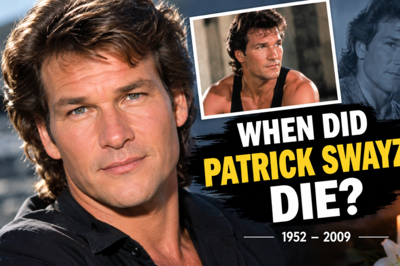 When Did Patrick Swayze Die? His Age, Cause of Death, and Life Story